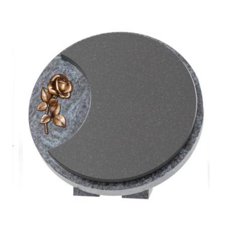 Kissen rund - Materialkombination