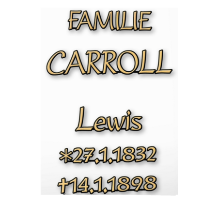 Schriften aus Bronze, Alu und Edelstahl