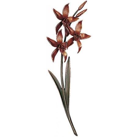 Orchidee 20148 - Bronze - Farbige Patina