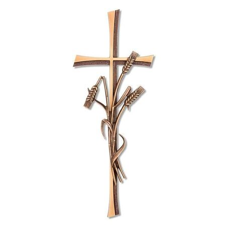 Kreuz 33630 Bronze mit Ähren