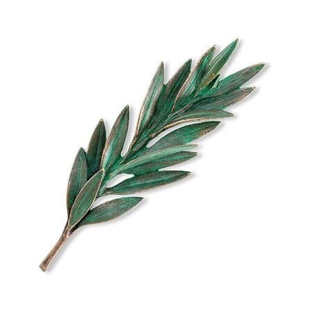 Olivenzweig 60289 - Bronze - farbig patiniert