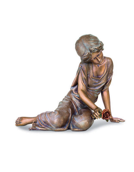 Trauernde sitzend 140647-1-39 - Bronze