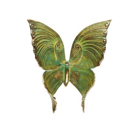Schmetterling 20367 - Bronze - grüne Patina